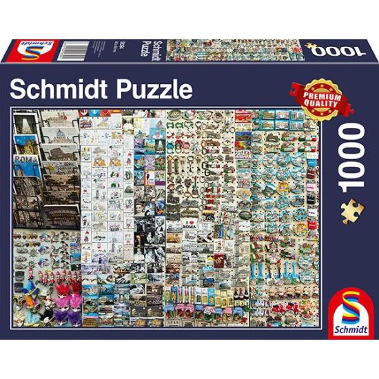 Puzzle Schmidt Vitrine de Lembrança de 1.000 peças