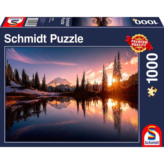 Schmidt Puzzle Mountain Scene 1000 Peças