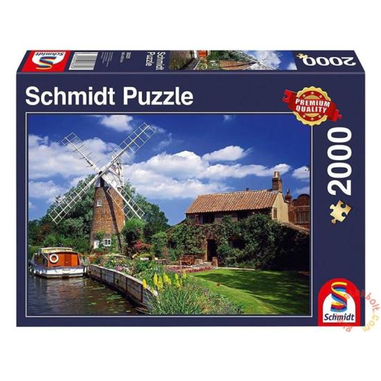 Passeio de barco Schmidt Puzzle Holanda 2.000 peças