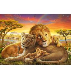 Puzzle Schmidt Família Leão 1000 Peças