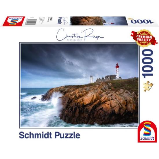 Puzzle Schmidt  Farol de São Mathieu de 1.000 peças