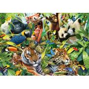 Puzzle Schmidt Vida Selvagem Colorida 1500 Peças