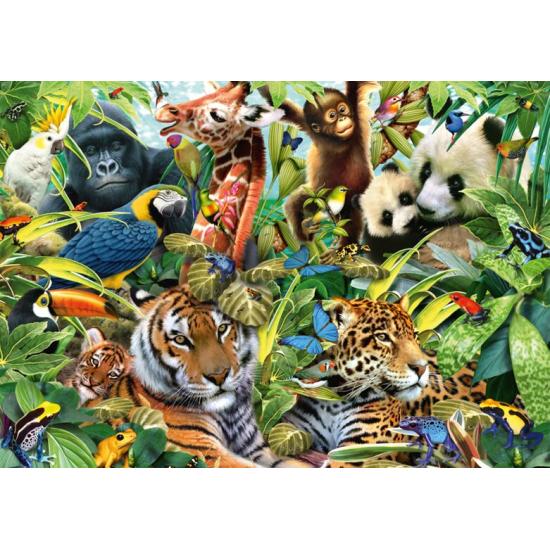 Puzzle Schmidt Vida Selvagem Colorida 1500 Peças Puzzle Schmidt Vida Selvagem Colorida 1500 Peças