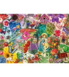 Puzzle Schmidt Jardinagem Feliz de 1000 Pçs