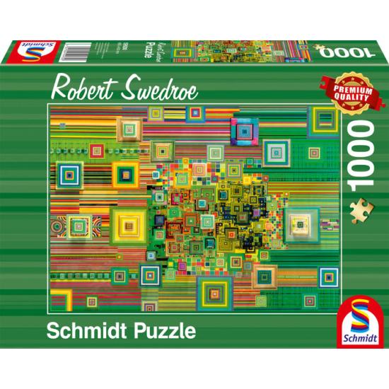 Puzzle Schmidt Flashdrive Verde 1000 Peças