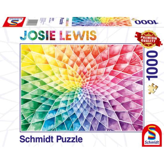 Puzzle Schmidt Flor Colorida de 1000 Peças