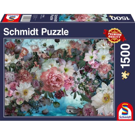 Puzzle Schmidt Flores debaixo d'água de 1500 Peças