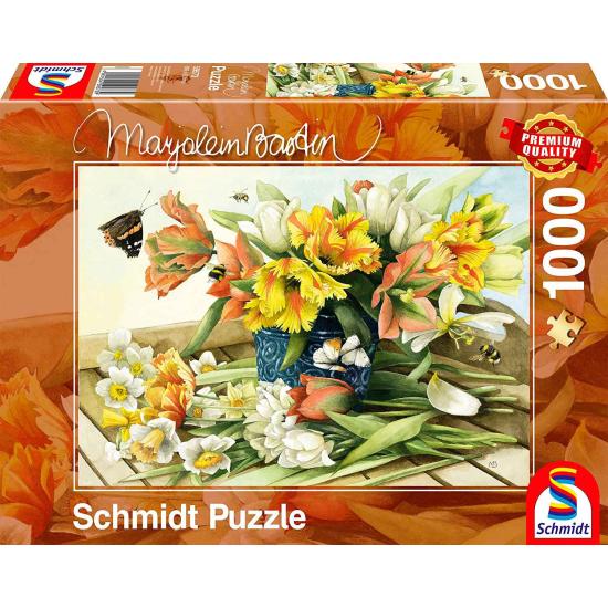 Schmidt Puzzle Flores Primavera 1000 Peças
