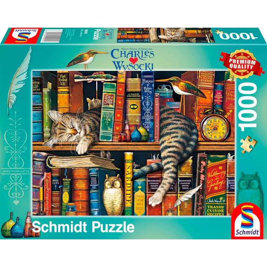 Puzzle Schmidt Frederico o Literário de 1000 Peças