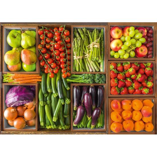 Schmidt Puzzle Frescos Para O Mercado 1000 Peças