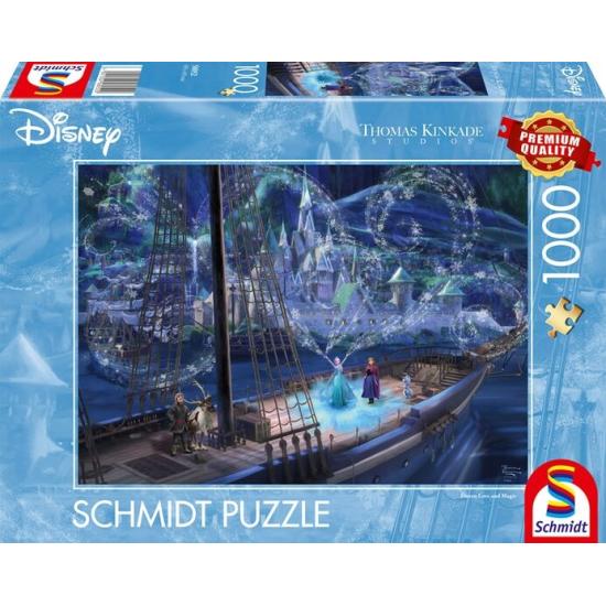 Puzzle Schmidt Frozen: Amor E Magia de 1000 Pieces