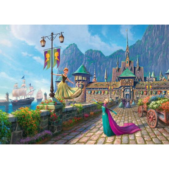 Puzzle Schmidt Frozen En Fête À Arendelle 1000 Peças