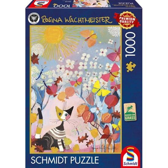 Puzzle Schmidt Gatinho Listrado de 1000 Peças