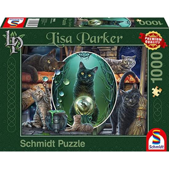 Puzzle Schmidt Gatos Mágicos 1000 Peças
