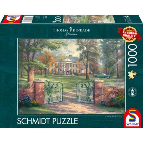Puzzle Schmidt Graceland, 50 Aniversário de 1000 Piec