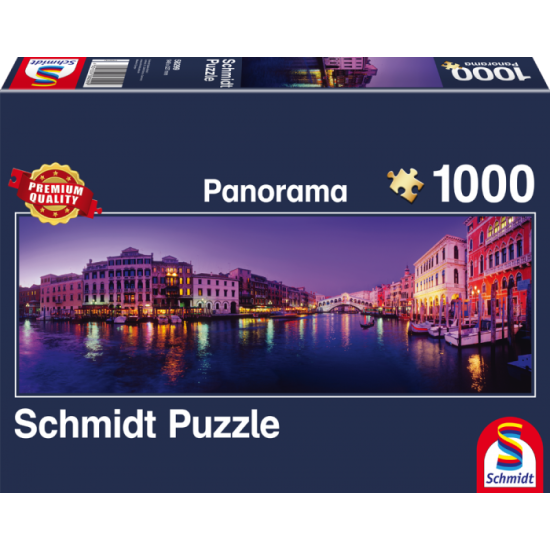 Schmidt Puzzle Grande Canal de Veneza 1000 Peças