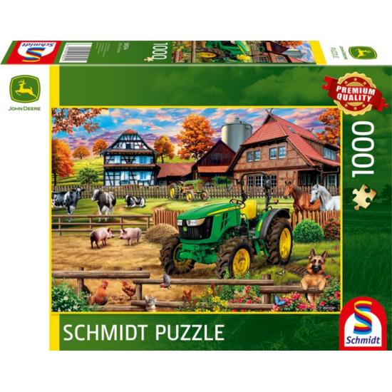 Puzzle Schmidt Quinta com Trator de 1000 Piec