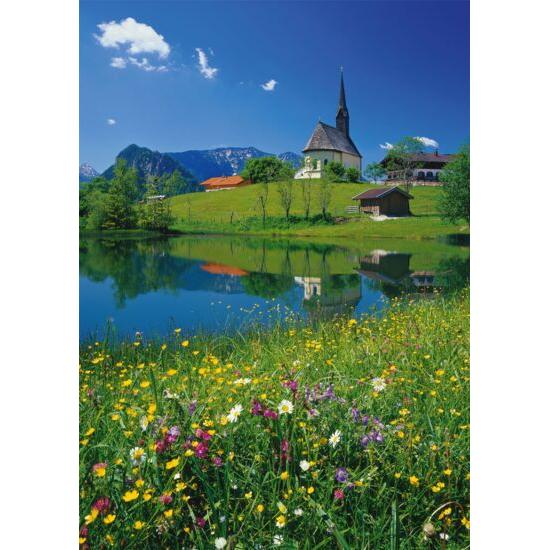 Puzzle Schmidt Inzell, Igreja de São Nicolau de 1000 Peças