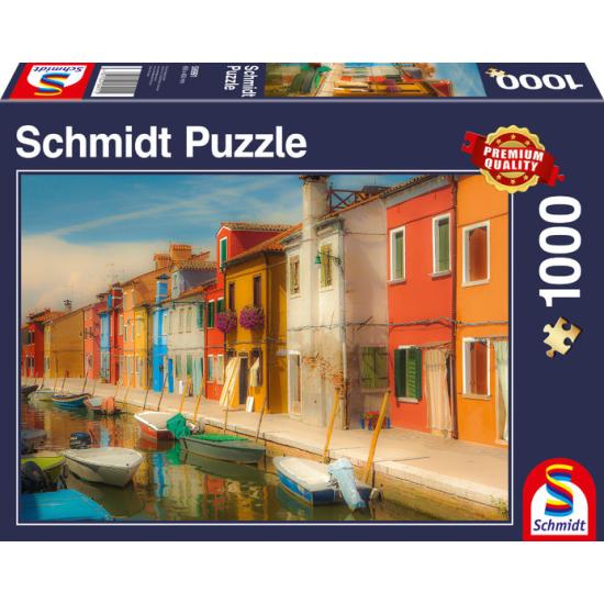 Puzzle Schmidt Ilha de Burano de 1000 Peças
