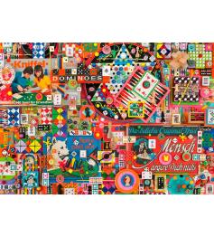 Jogos de tabuleiro vintage de Puzzle Schmidt de 1.000 peç