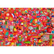 Puzzle Schmidt Brinquedos Antigos de 1000 peças