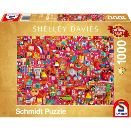 Puzzle Schmidt Brinquedos Antigos de 1000 peças