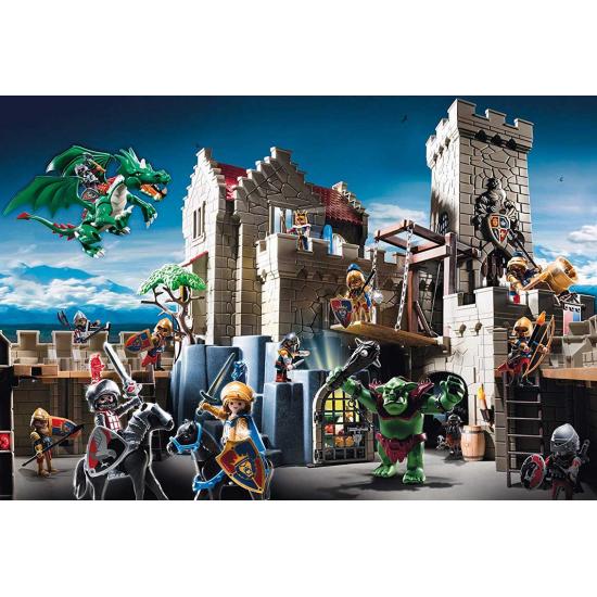 Schmidt Puzzle A Batalha do Tesouro Real de Playmobil 150 Peças