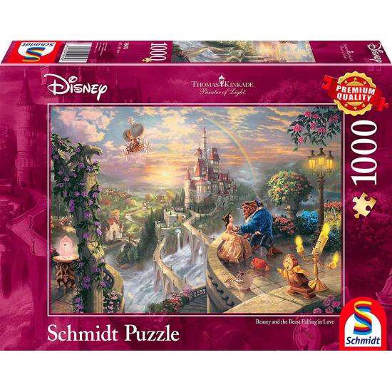 Schmidt Puzzle A Bela e a Fera 1000 Peças Schmidt Puzzle A Bela e a Fera 1000 Peças