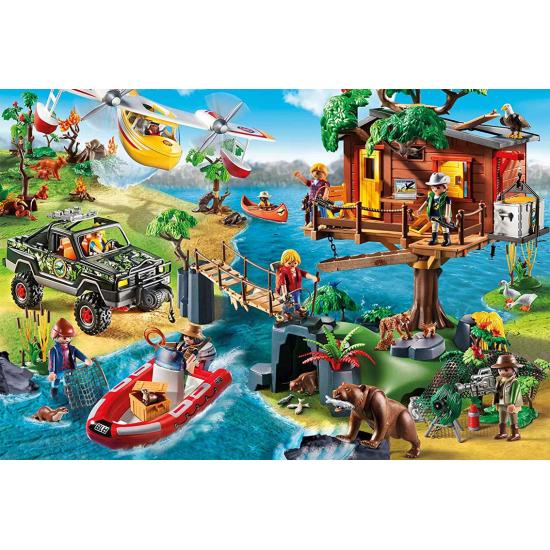 Puzzle Schmidt  A Casa na Árvore Playmobil de 150 Peças