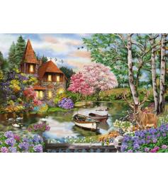 Puzzle Schmidt A Casa do Lago da 1000 Peças