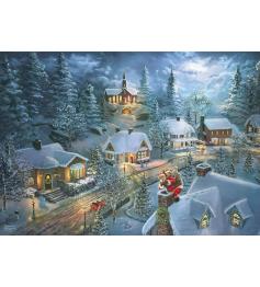 Puzzle Schmidt Noite Silenciosa Do Papai Noel de 1000 Pieces