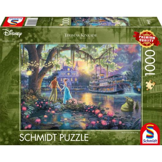 Puzzle Schmidt A Princesa e o Sapo de 1000 Pçs Puzzle Schmidt A Princesa e o Sapo de 1000 Pçs