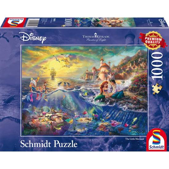 Puzzle Schmidt Disney A Pequena Sereia, Ariel de 1000 Peças