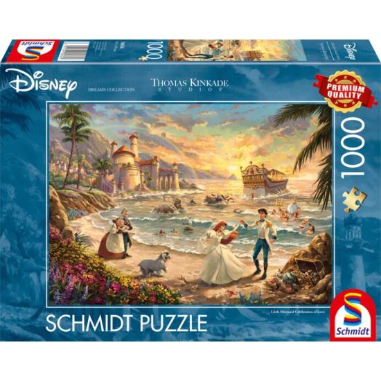 Puzzle Schmidt Celebração do Amor Pequena Sereia de 1000 Pieces