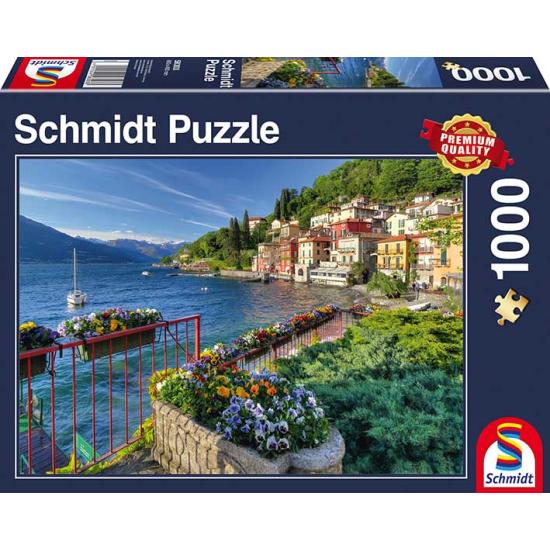 Lago de Como, Itália Schmidt Puzzle 1000 Peças