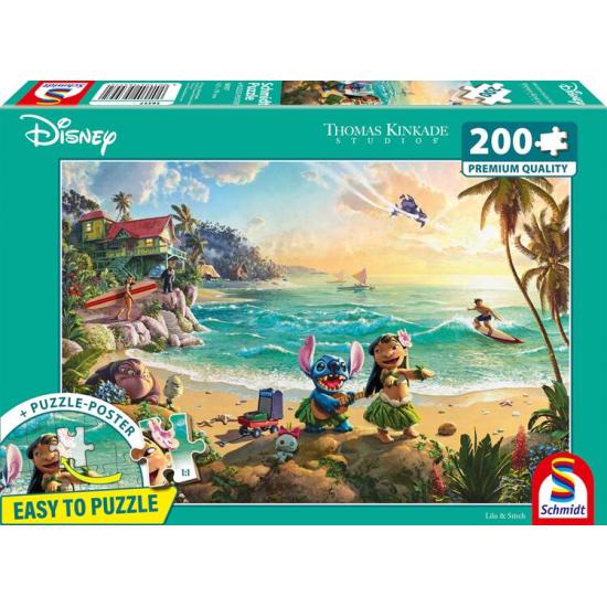 Puzzle Schmidt Lilo Y Stitch XXL de 200 Peças