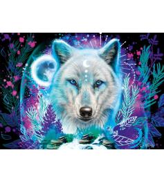 Puzzle Schmidt Lobo Ártico Neon de 1000 Peças