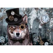 Puzzle Schmidt de Lobo Steampunk de 1000 peças