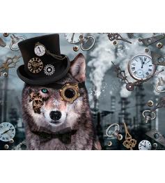 Puzzle Schmidt de Lobo Steampunk de 1000 peças