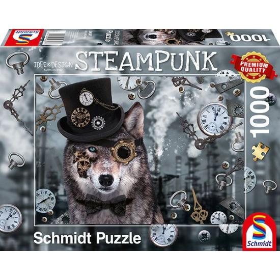 Puzzle Schmidt de Lobo Steampunk de 1000 peças
