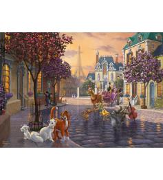 Schmidt Puzzle Os Aristogatos 1000 Peças