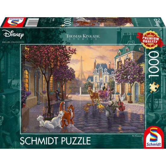 Schmidt Puzzle Os Aristogatos 1000 Peças