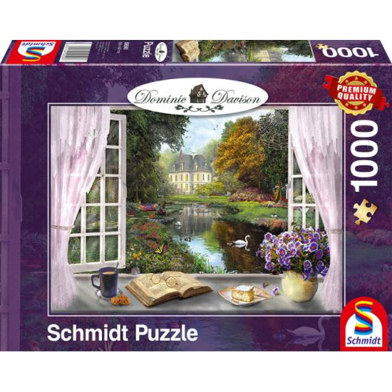Puzzle Schmidt Os Jardins do Castelo de 1000 Peças