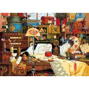 Puzzle Schmidt Maggie a Costureira de 1000 Peças