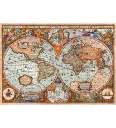 Puzzle de mapa antigo Schmidt 3000 peças