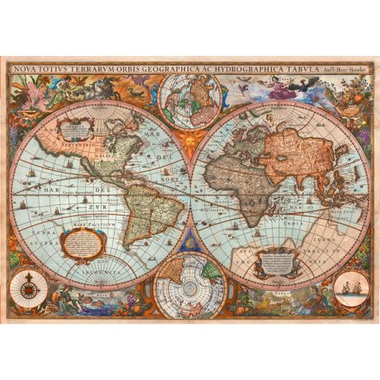 Puzzle Schmidt de Mapa Antigo de 3000 peças