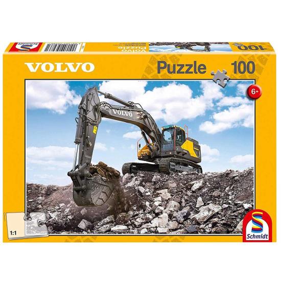 Máquina Escavadeira Schmidt Puzzle Volvo EC380E 100 Peças