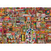 Puzzle Schmidt  Suprimentos para Artistas Antigos de 1.000 peça