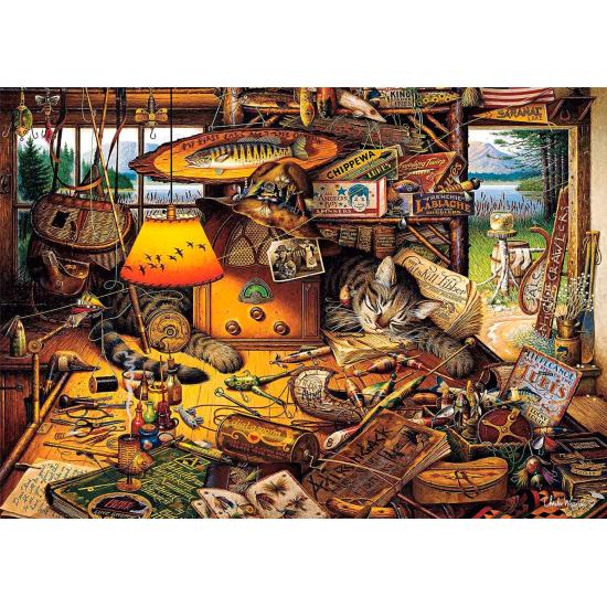 Puzzle Schmidt Max nas Montanhas Adirondacks de 1000 Peças