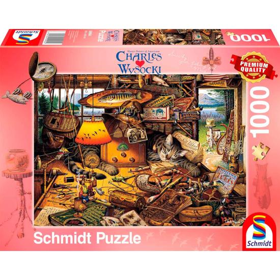 Puzzle Schmidt Max nas Montanhas Adirondacks de 1000 Peças